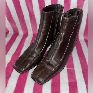 Sesto Meucci Brown Ankle Boots size 7.5